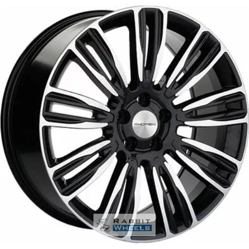 Khomen KHW 2004 8.5x20 5*120 ET45 DIA59.5 Black-FP Литой