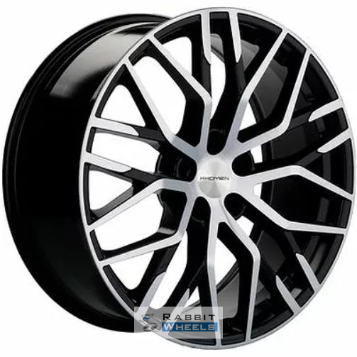 Khomen KHW 2005 8.5x20 5*120 ET45.5 DIA62.5 Black-FP Литой