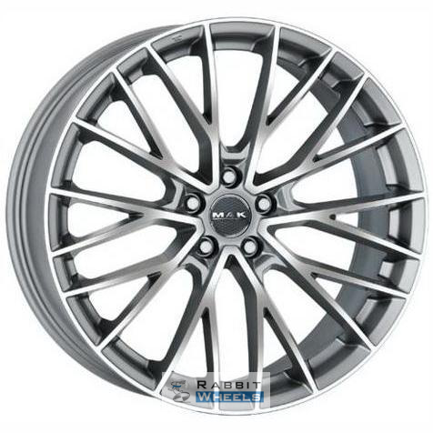 MAK Speciale-D 9.5x20 5*112 ET45 DIA66.6 Graphite Mirror Face Литой