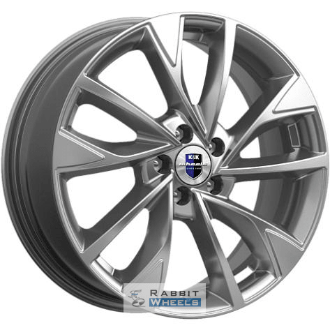 K&K Роквуд 7x17 5*112 ET40 DIA57.1 Блэк платинум Литой