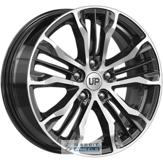 Wheels UP UP106 7x17 5*114.3 ET37 DIA66.6 New Diamond Литой