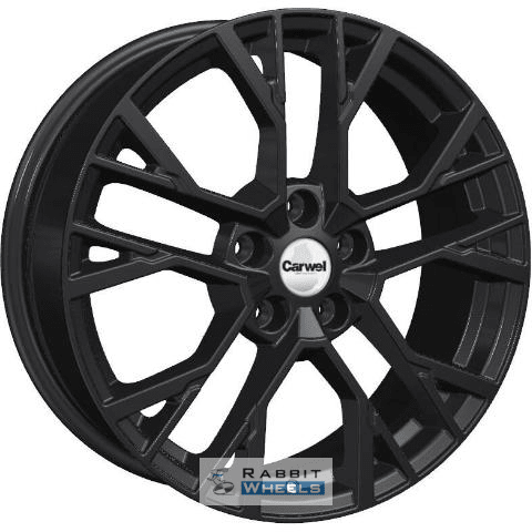Carwel Камак 7x18 5*110 ET45 DIA67.1 BL Литой