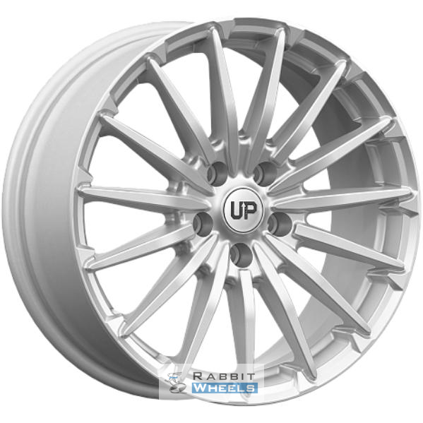 Wheels UP UP128 7.5x18 5*114.3 ET37 DIA66.6 Silver Classic Литой