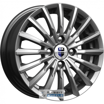 K&K Акцент 7x17 5*108 ET50 DIA63.3 Дарк платинум Литой