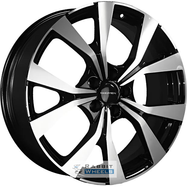 Khomen KHW 1906 7x19 5*108 ET33 DIA60.1 BKF Литой