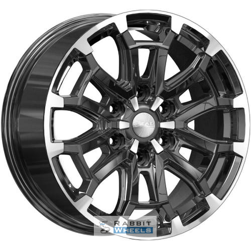 Скад Авилис 8x18 6*114.3 ET46 DIA67.1 Алмаз Литой