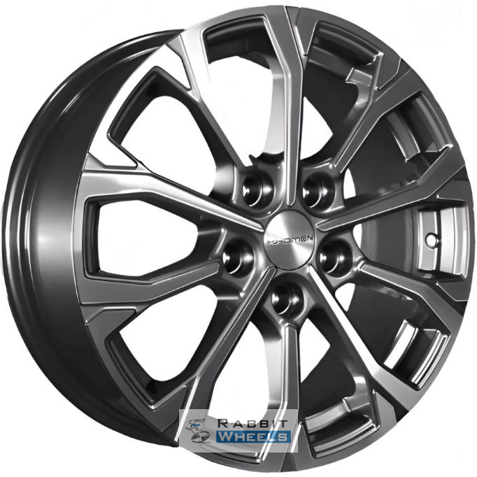 Khomen KHW 1605 6.5x16 5*114.3 ET50 DIA66.1 Gray-FP Литой