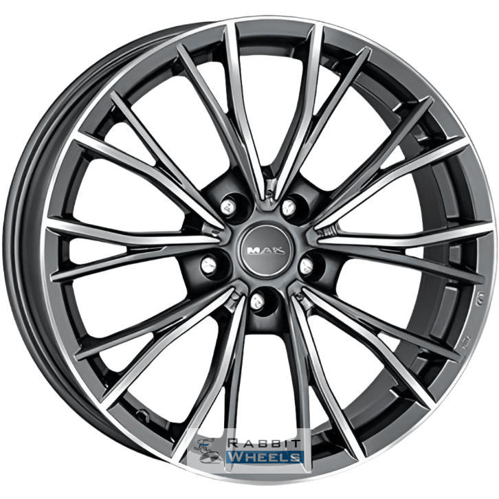 MAK Mark-D 10.5x20 5*112 ET43 DIA66.6 Gunmetal Mirror Face Литой