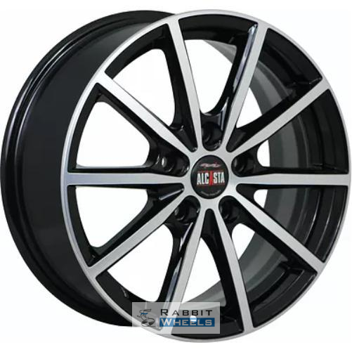 Alcasta M61 6.5x16 5*114.3 ET45 DIA67.1 BKF Литой