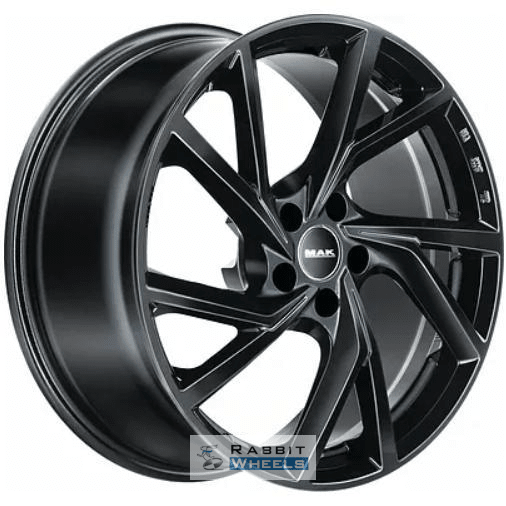 MAK Kassel 8x19 5*112 ET42 DIA76.1 Gloss Black Литой