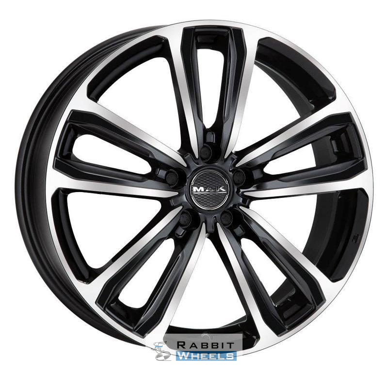 MAK Magma 7.5x17 5*108 ET45 DIA72.3 Black mirror Литой