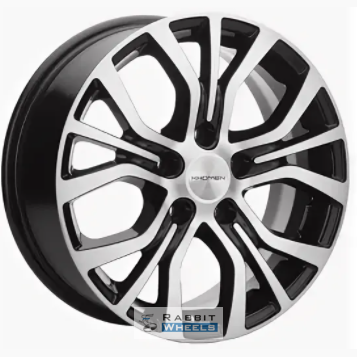 Khomen KHW 1608 6.5x16 5*114.3 ET45 DIA54.1 Black-FP Литой