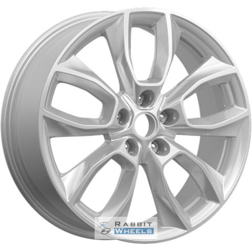 K&K КР001 7x18 5*112 ET45 DIA57.1 Elite silver Литой