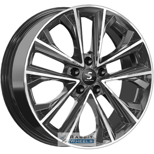 K&K КР012 7x18 5*108 ET36 DIA65.1 Алмаз черный Литой