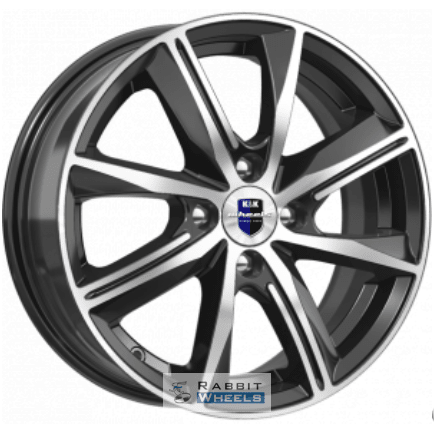 K&K Арнар 7x17 5*105 ET35 DIA56.6 Алмаз черный Литой
