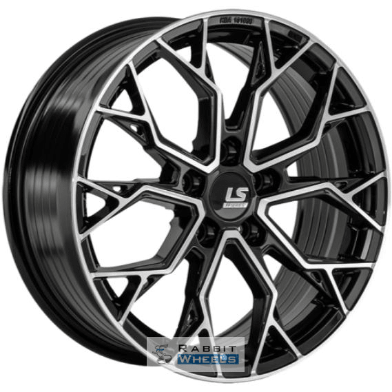 LS FlowForming RC108 7.5x17 5*112 ET40 DIA66.6 BKF Литой
