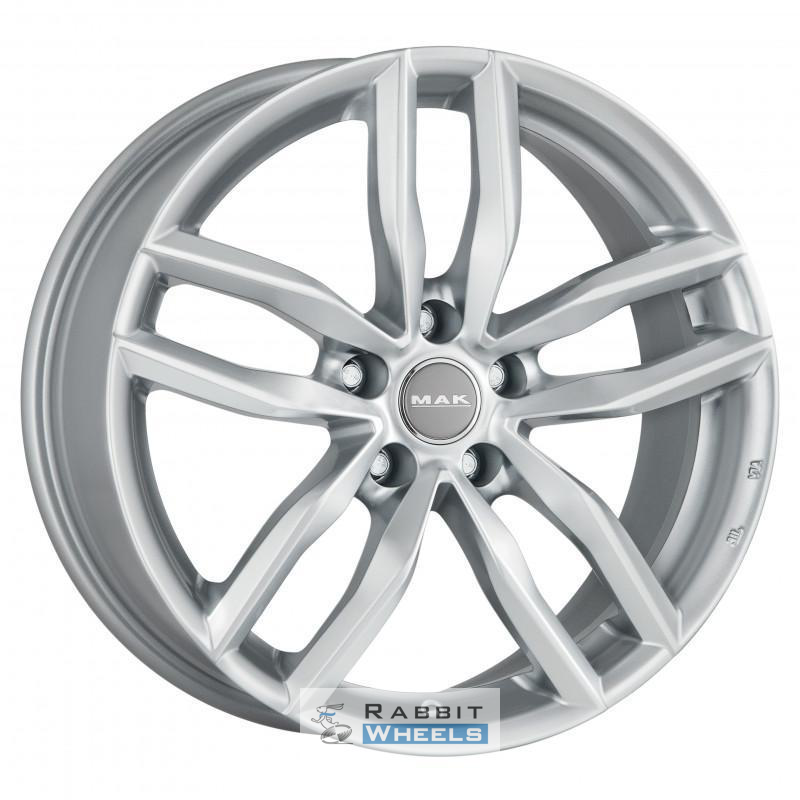 MAK Sarthe 8x18 5*112 ET28 DIA66.6 Silver Литой