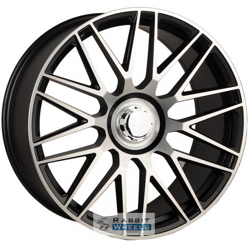 Powcan Y0207 9.5x22 5*112 ET45 DIA66.6 BKF Литой