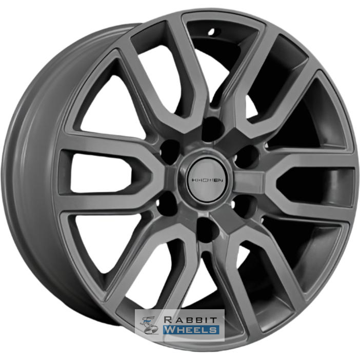 Khomen KHW 1723 8x17 6*139.7 ET36 DIA100.1 Gray Литой