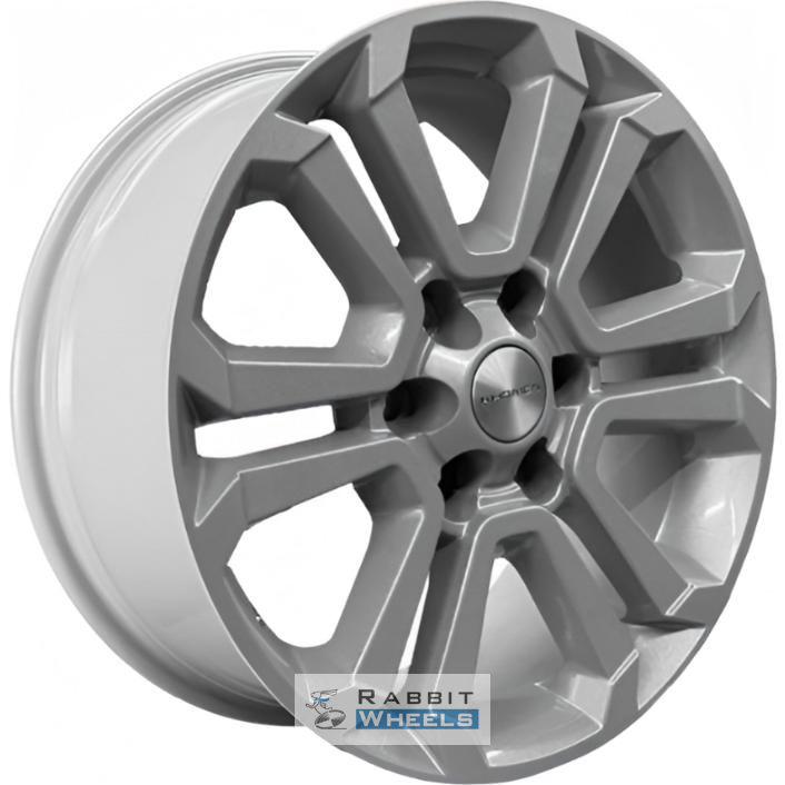 Khomen KHW 1817 7.5x18 6*139.7 ET30 DIA106.1 F-Silver Литой