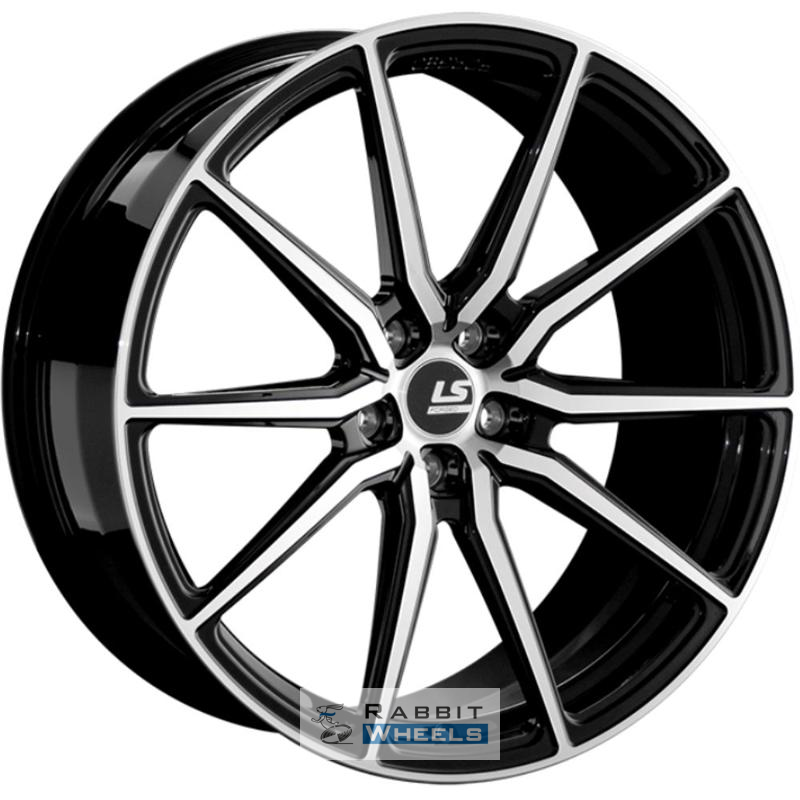 LS Forged FG01 9.5x21 5*112 ET36 DIA66.6 BKF Литой