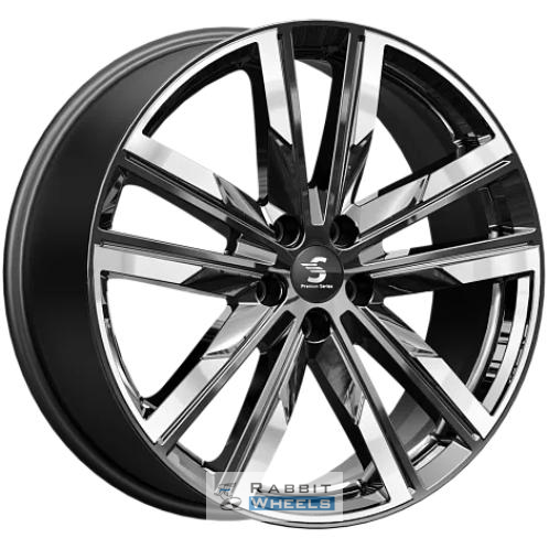 K&K КР014 8x20 5*108 ET39 DIA60.1 Алмаз черный Литой