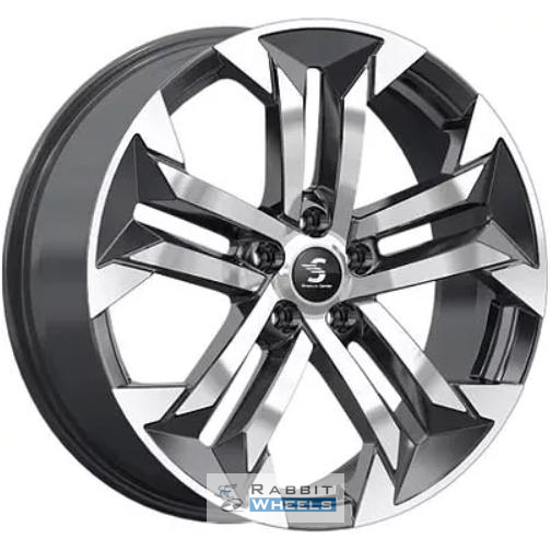 K&K КР015 7.5x19 5*108 ET46 DIA63.3 Алмаз графит Литой