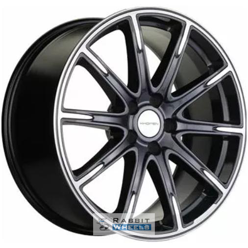 Khomen KNW 1903 9.5x19 5*112 ET25 DIA66.6 Black-FP Литой