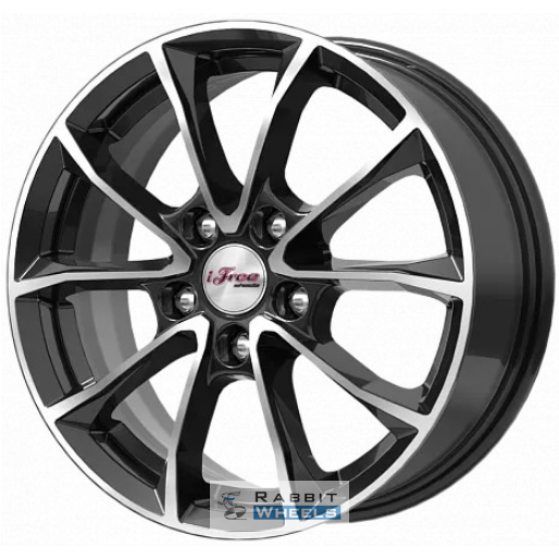 iFree Джет 6.5x16 5*108 ET50 DIA63.3 Блэк Джек Литой