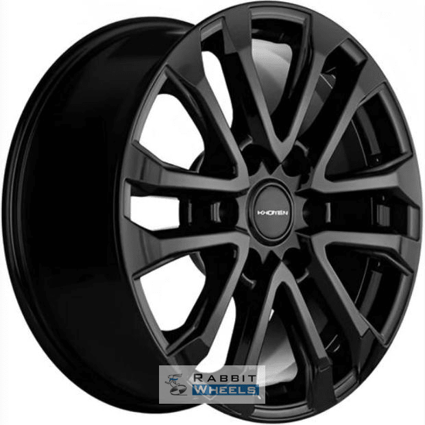 Khomen KNW 1805 7.5x18 6*139.7 ET25 DIA106.1 Black Литой