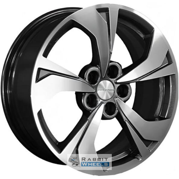 Khomen KHW 1724 7x17 5*114.3 ET45 DIA60.1 Gray-FP Литой