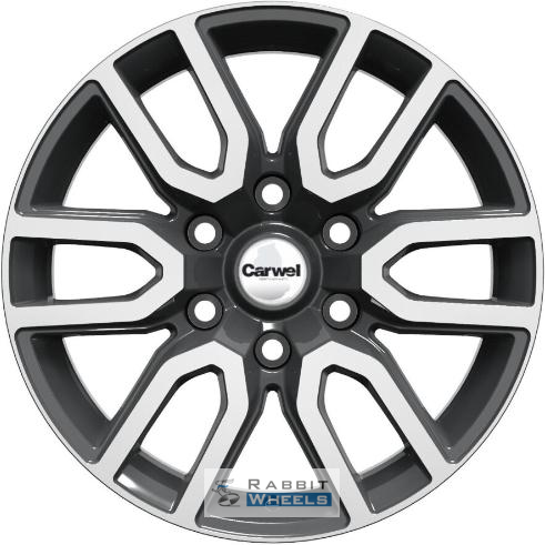 Carwel Барал 7.5x17 6*139.7 ET36 DIA100.1 AGR Литой