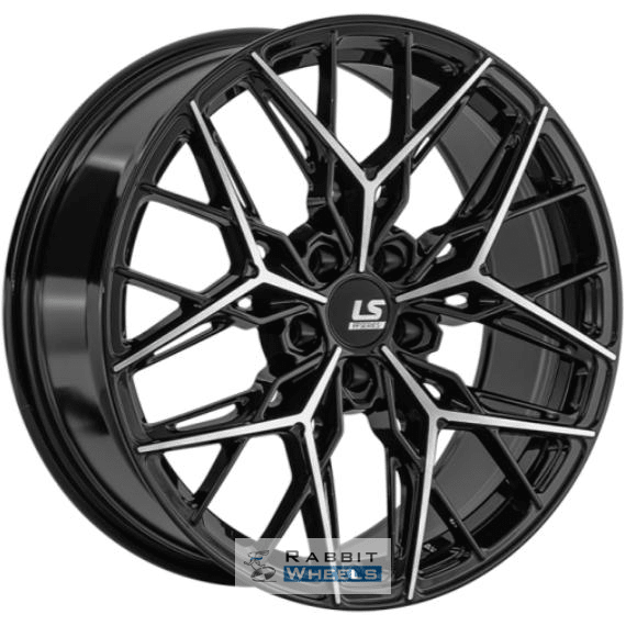 LS FlowForming RC106 8.5x19 5*112 ET30 DIA66.6 BKF Литой