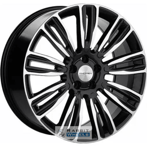Khomen KNW 2004 8.5x20 5*120 ET45 DIA72.6 Black-FP Литой