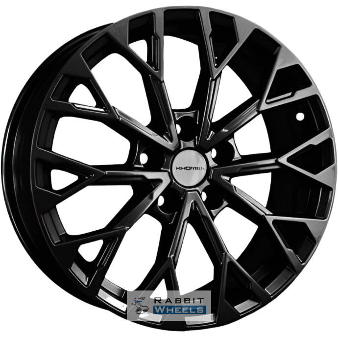 Khomen KHW 1718 7x17 5*114.3 ET35 DIA60.1 Black Литой