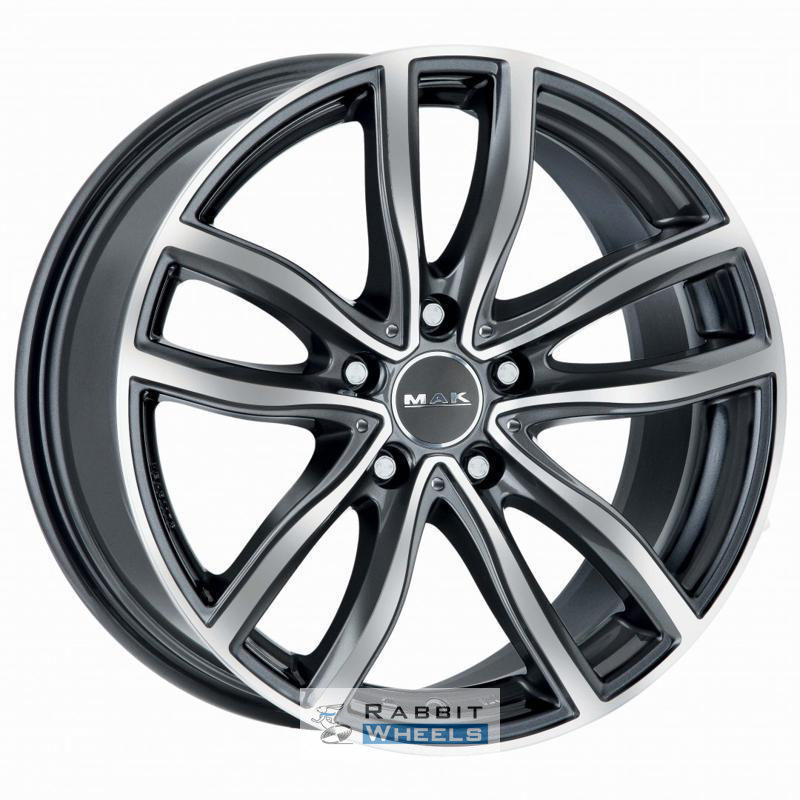 MAK Sarthe 8x19 5*112 ET30 DIA66.6 Gunmetal Mirror Face Литой