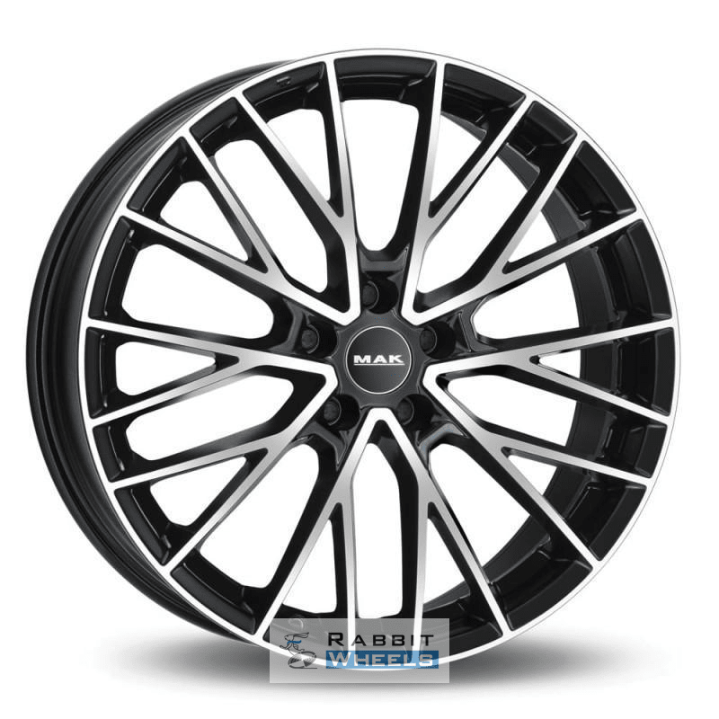 MAK Speciale 9x21 5*112 ET25 DIA66.6 Graphite Mirror Face Литой
