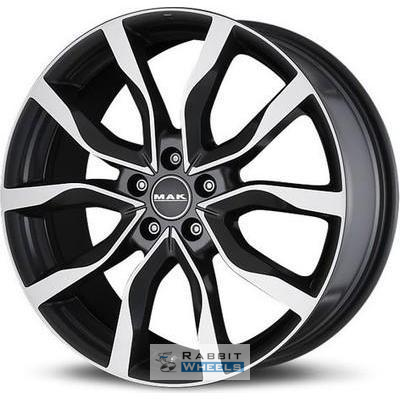 MAK Highlands 8x18 5*127 ET40 DIA71.6 Black mirror Литой