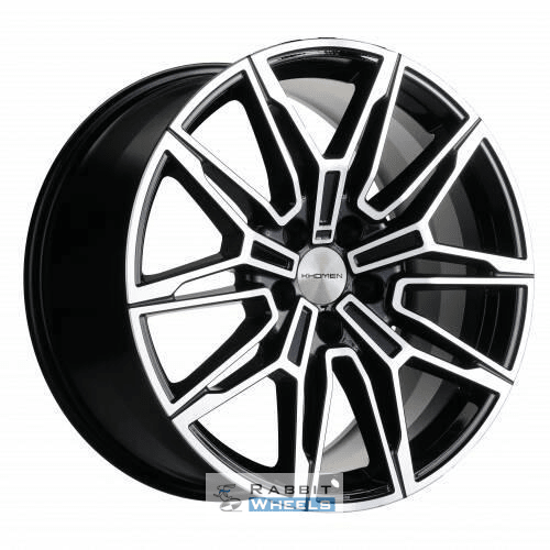 Khomen KHW 1904 8.5x19 5*108 ET48 DIA60.1 Black-FP Литой