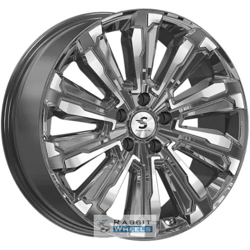 Скад Humber 8x20 5*120 ET41.5 DIA66.1 Алмаз графит Литой
