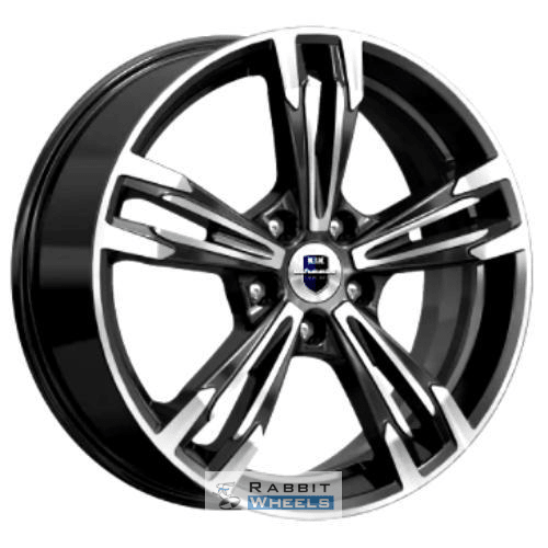 K&K Karrera Light 7x18 5*114.3 ET35 DIA60.1 Алмаз черный Литой