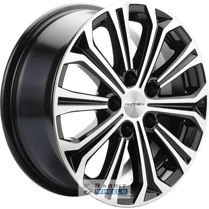 Khomen KNW 1610 6.5x16 5*114.3 ET41 DIA67.1 Black-FP Литой