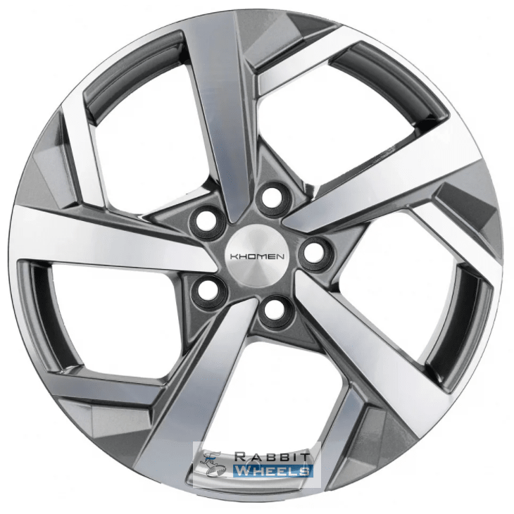 Khomen KNW 1712 7x17 5*114.3 ET40 DIA66.1 Gray-FP Литой