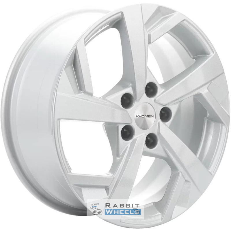Khomen KNW 1712 7x17 5*114.3 ET39 DIA60.1 F-Silver Литой