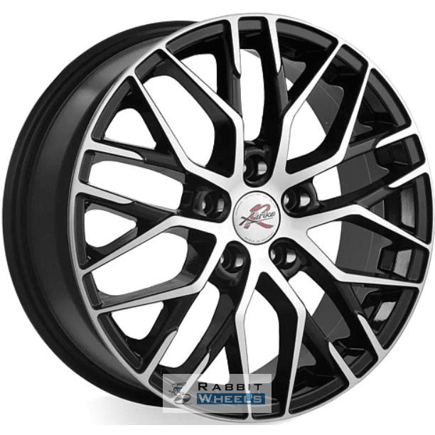 X'trike R077 6.5x17 5*114.3 ET45 DIA60.1 BKFP Литой