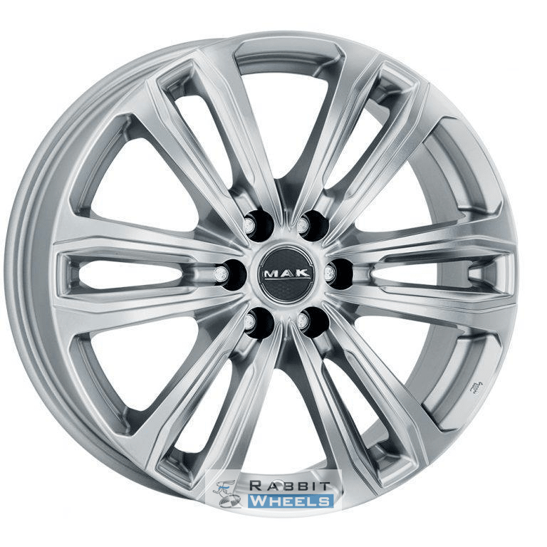 MAK Safari 6 8x18 6*139.7 ET30 DIA100.1 Silver Литой