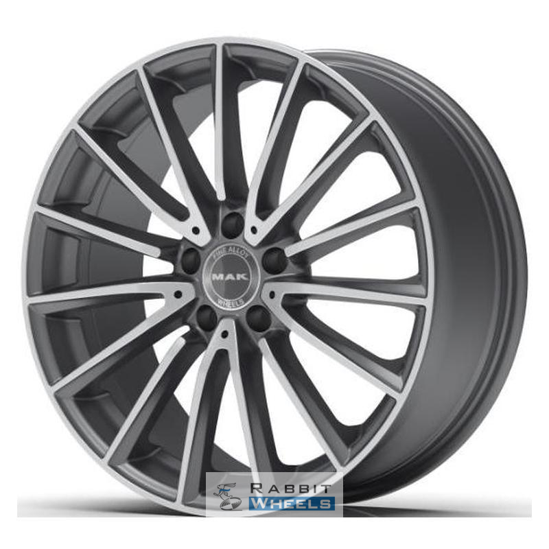 MAK Komet 9x19 5*112 ET30 DIA66.6 Gunmetal Mirror Face Литой