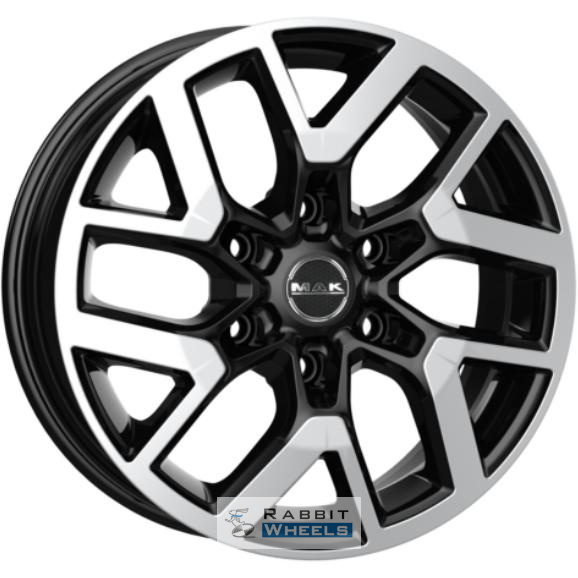 MAK Gravel 7.5x17 6*139.7 ET33 DIA100.1 Black mirror Литой