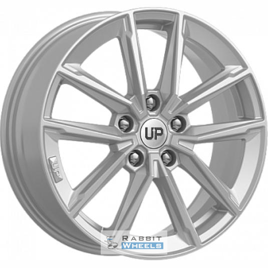 Wheels UP UP104 6.5x17 5*114.3 ET45 DIA64.1 Silver Classic Литой