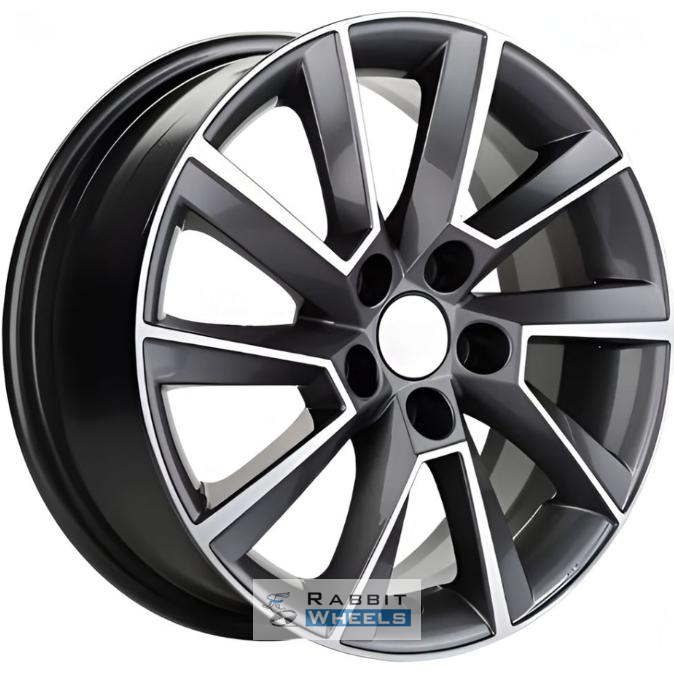 Khomen KHW 1604 6x16 5*105 ET39 DIA56.6 Gray-FP Литой